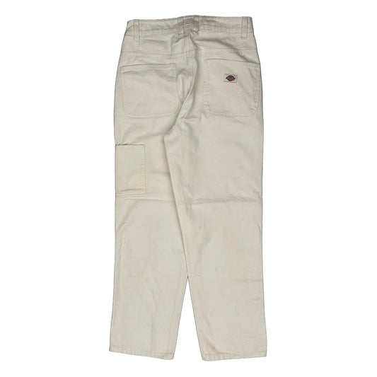Vintage Dickies Carpenter Trousers - 30W 29L Cream Cotton