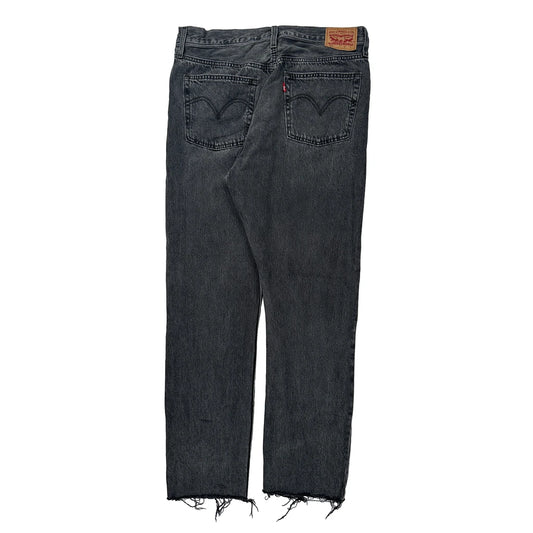 501 Levis Jeans - 31W 29L Grey Cotton