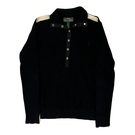 Ralph Lauren Jumper - Medium Black Cotton