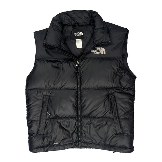 Vintage 700 Fill The North Face Gilet - Large Black Nylon