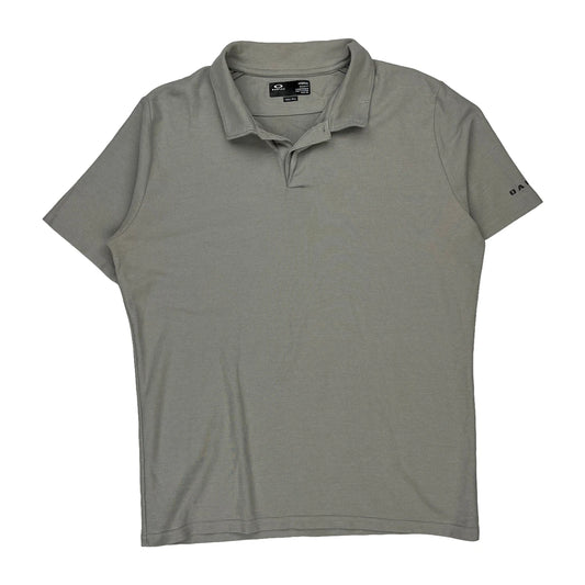 Oakley Polo Shirt - XL Grey Polyester