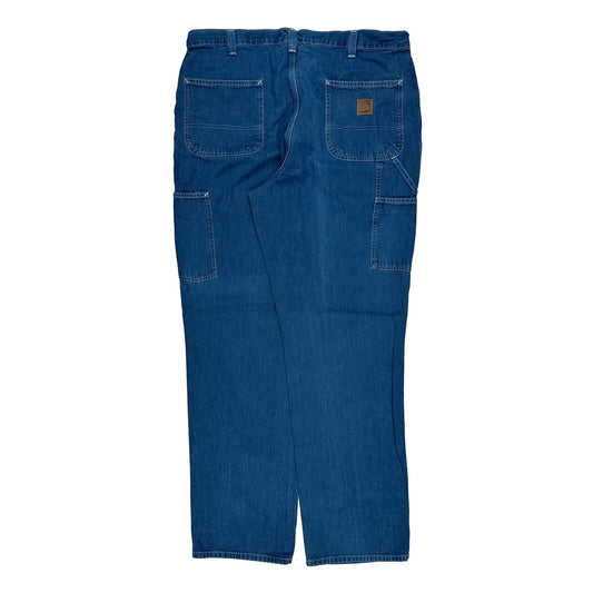 Carhartt Carpenter Jeans - 36W 32L Blue Cotton