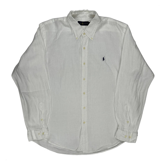 Ralph Lauren Shirt - XL White Linen