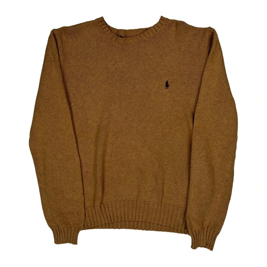 Polo By Ralph Lauren Jumper - Medium Brown Cotton