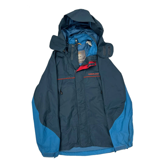 Timberland Windbreaker - XS Navy Nylon