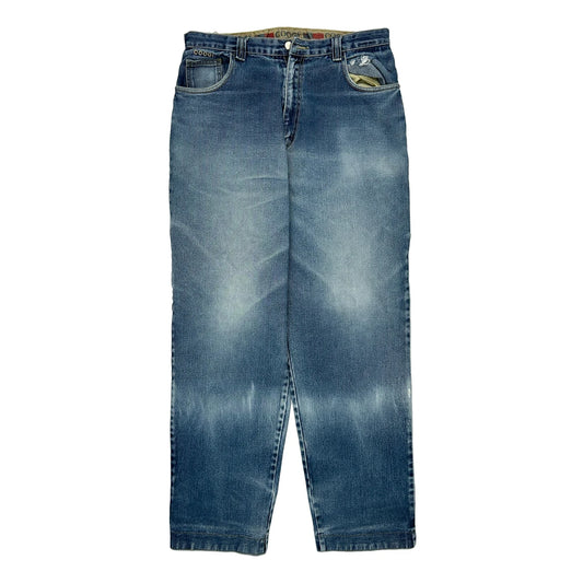 Coogi Carpenter Jeans - 35W 33L Blue Cotton