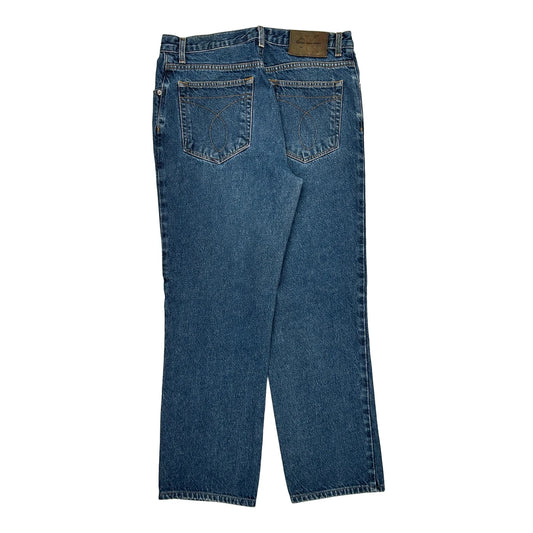 Calvin Klein Jeans Jeans - 33W 30L Blue Cotton