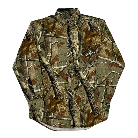 Red Head Camo Shirt - Medium Camo Cotton