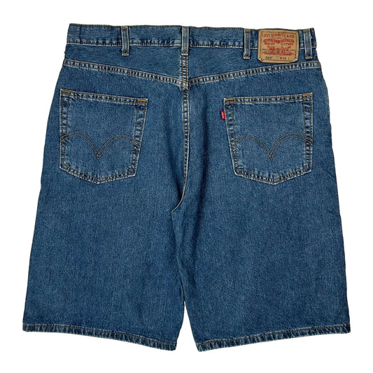 Vintage Levis Denim Shorts - 36W 11L Blue Cotton