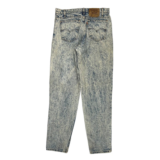 Made In USA Levis Jeans - 31W 34L Acid Wash Cotton