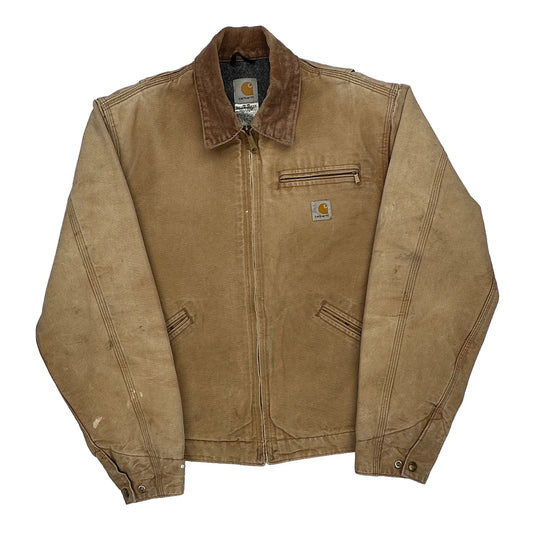 Size 40 Detroit Carhartt Jacket - Medium Brown Cotton