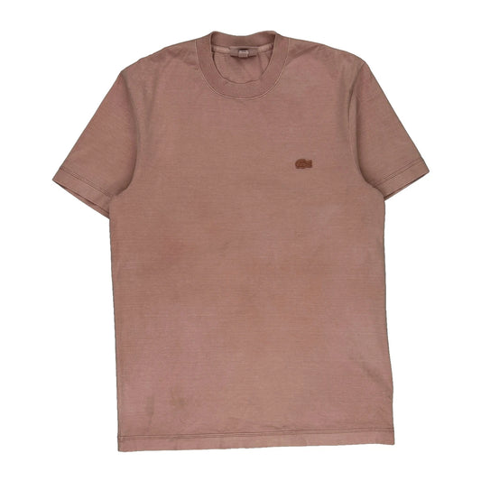 Lacoste T-Shirt - Medium Pink Cotton