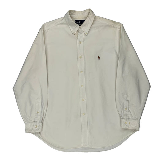 Ralph Lauren Shirt - XL Cream Cotton