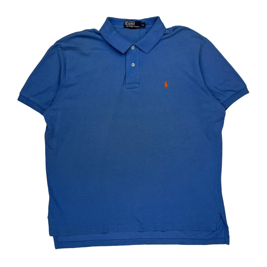 Vintage Polo By Ralph Lauren Polo Shirt - XL Blue Cotton