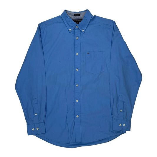 Tommy Hilfiger Shirt - Small Blue Cotton