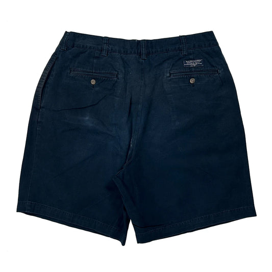 Polo By Ralph Lauren Chino Shorts - 30W 9L Blue Cotton