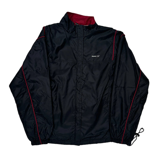 Reebok Windbreaker - Medium Red Cotton