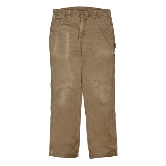 Carhartt Carpenter Trousers - 34W 32L Brown Cotton