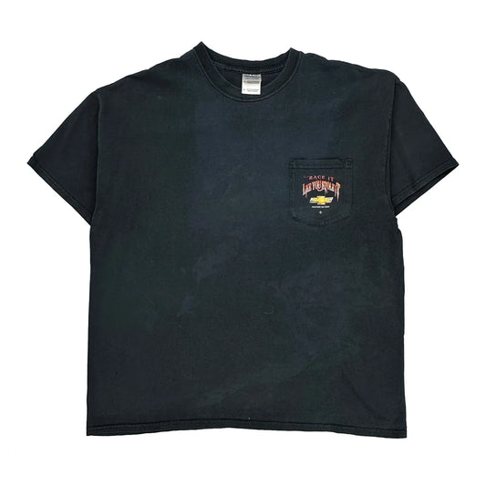 Vintage Gildan Graphic T-Shirt - XL Black Cotton
