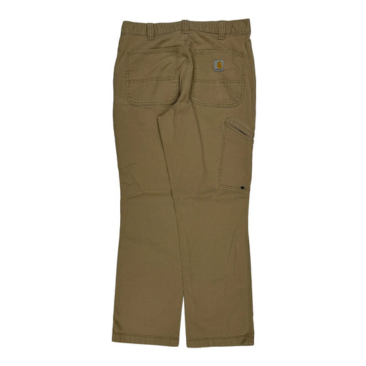 Carhartt Carpenter Trousers - 31W 30L Beige Cotton