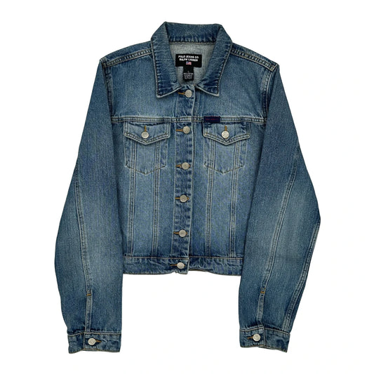 Polo By Ralph Lauren Denim Jacket - Large Blue Cotton