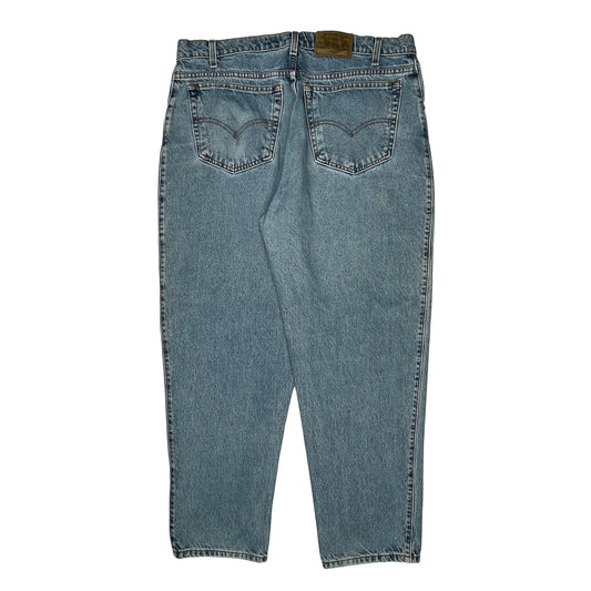 90S Levis 545 Loose Fit Jeans - 38W 30L Light Wash Cotton