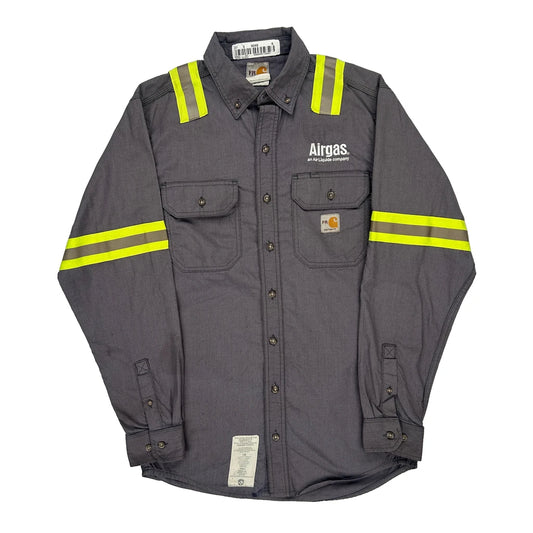 Carhartt Shirt - Small Grey Polyester Blend