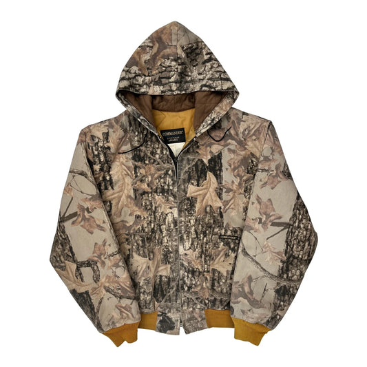 Made In USA Commander Jacket - Large Camo Polyester