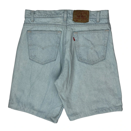 Levis Denim Shorts - 31W 9L Light Wash Denim