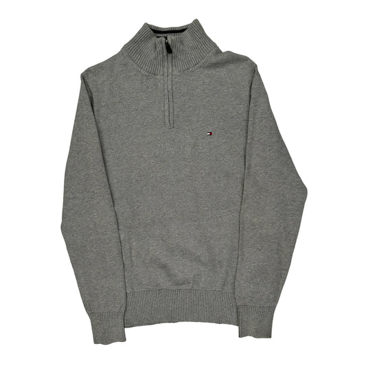 Tommy Hilfiger Jumper - Medium Grey Cotton