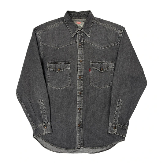Levis Denim Shirt - Medium Grey Denim