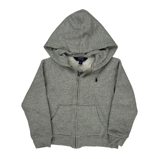 Age 5 Polo By Ralph Lauren Hoodie - Small Grey Cotton