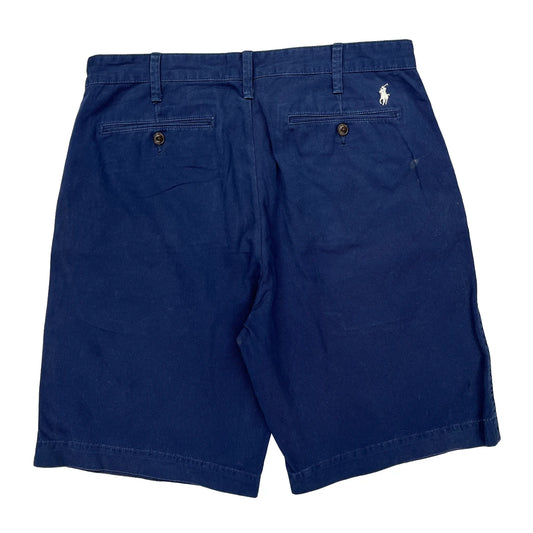 Polo By Ralph Lauren Chino Shorts - 36W 9L Blue Cotton