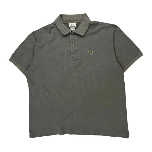 Lacoste Polo Shirt - XL Grey Cotton