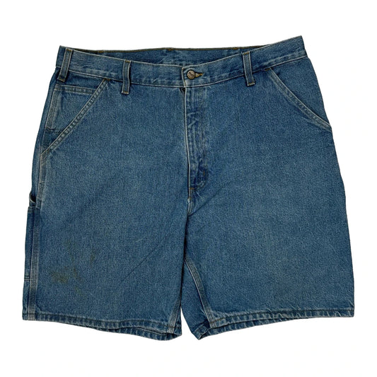 Vintage Carhartt Denim Shorts - 38W 9L Blue Cotton