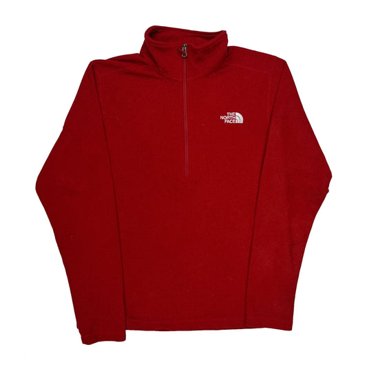 Vintage The North Face Fleece - Medium Red Polyester