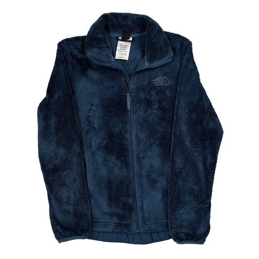 Vintage The North Face Fleece Jacket - Small Blue Polyester