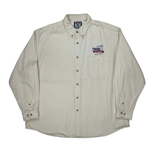 Marcho Farms Lee Shirt - 2XL Cream Cotton