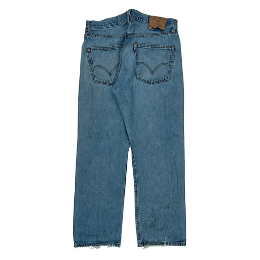 Levis Jeans - 30W 28L Blue Cotton