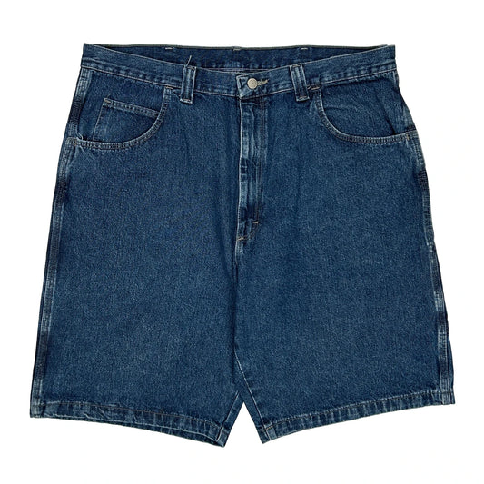 Wrangler Denim Shorts - 36W 10L Blue Cotton