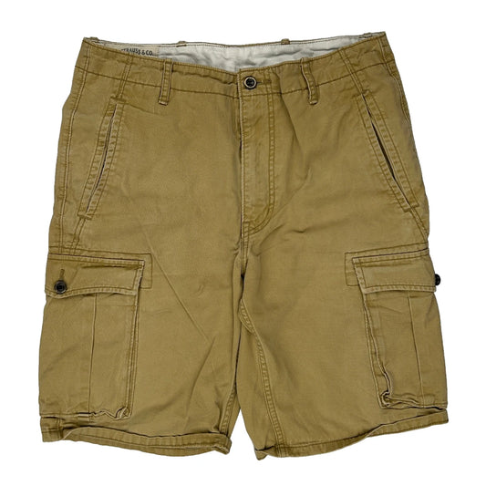 Levis Cargo Shorts - 32W 10L Khaki Cotton