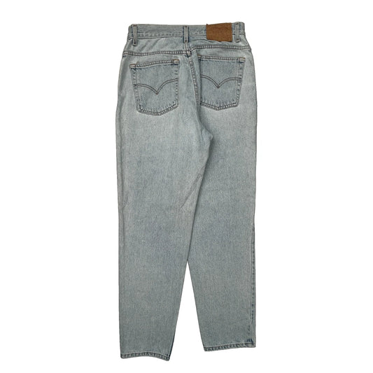 550 Levis Jeans - 31W UK 12 Light Wash Cotton