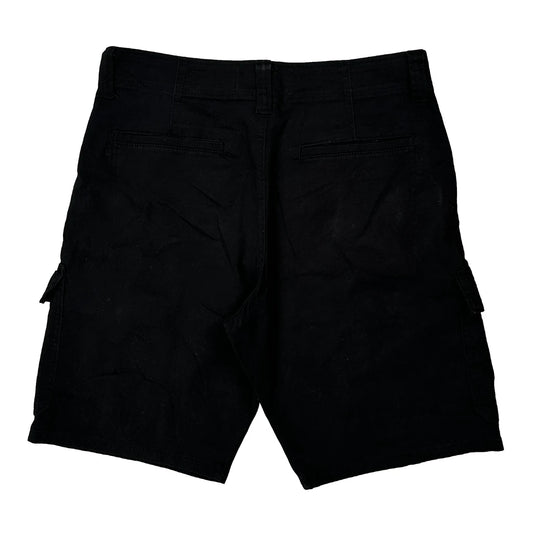 Vintage Wrangler Cargo Shorts - 30W 8L Black Cotton