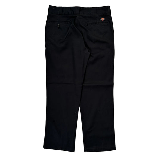 Vintage Dickies Trousers - 34W 30L Black Cotton