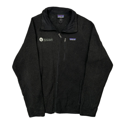 Patagonia Fleece Jacket - Large Black Polyester