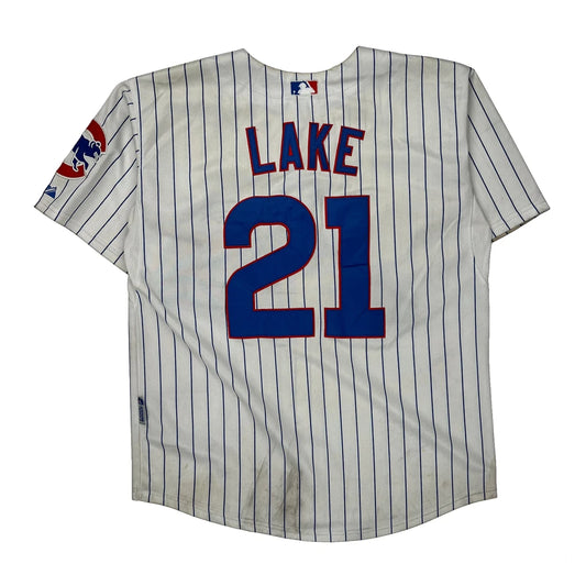 Chicago Cubs Authentic Collection Mlb Jersey - Medium Blue Polyester