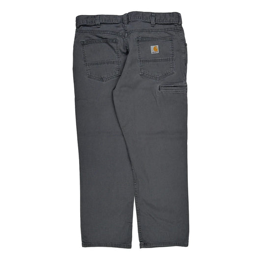 Carhartt Carpenter Trousers - 36W 29L Grey Cotton