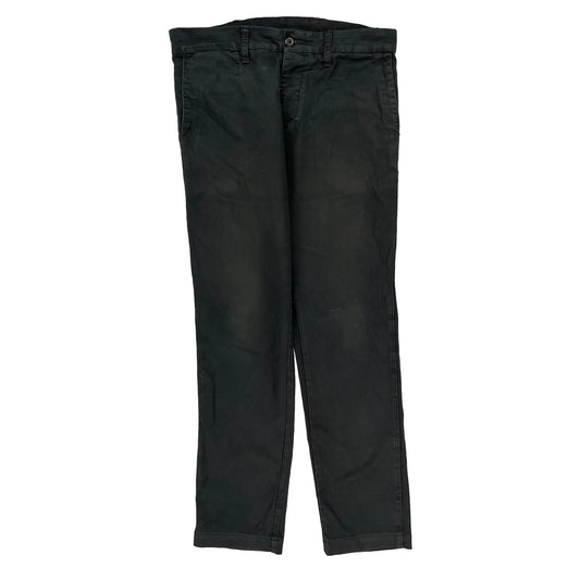 Carhartt Chinos - 32W 30L Black Cotton Blend