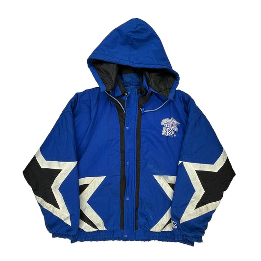 Kentucky Wildcats Starter Ncaa Jacket - XL Blue Nylon
