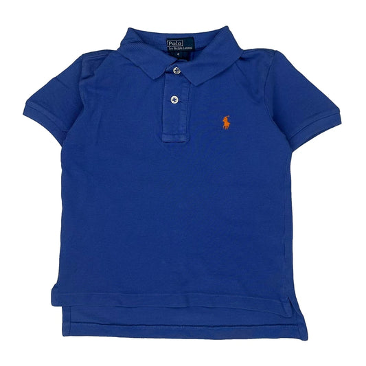 Age 4 Polo By Ralph Lauren Polo Shirt - XS Blue Cotton